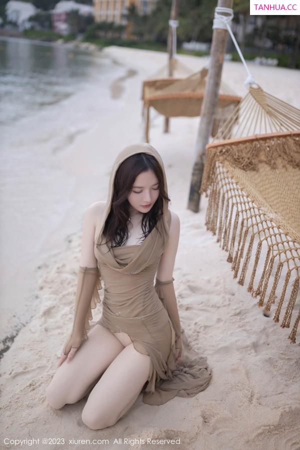 鱼子酱fish  [XiuRen]高清写真图 2023.08.25 No.7288 鱼子酱Fish 沙滩美腿第57张图片